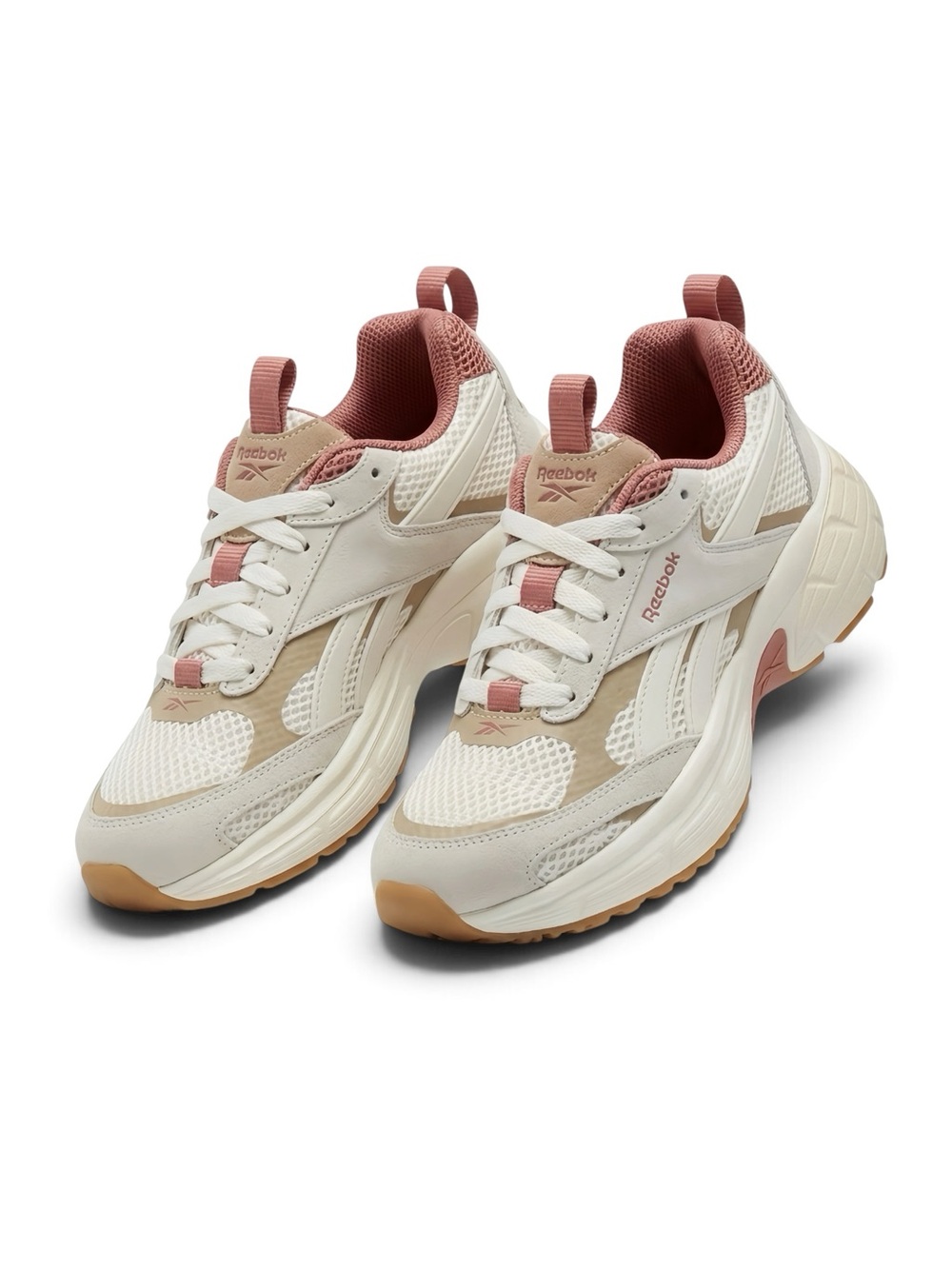 Reebok Cream & Berry Chunky Sneakers - Size 9